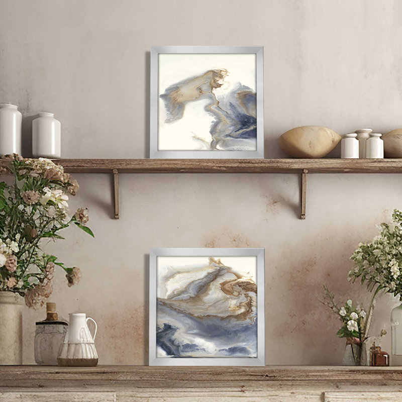 Ensemble de 2 pièces Approche encadrée sur papier