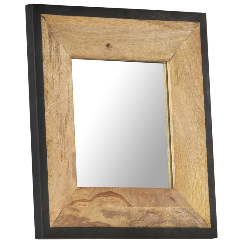 Cheshunt Wood Flat Wall Mirror