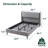 Upholstered Wingback Bed-63519497-63654551