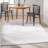 Abstract Machine Washable Polyester/Cotton Area Rug in Cream/Ivory-89258361
