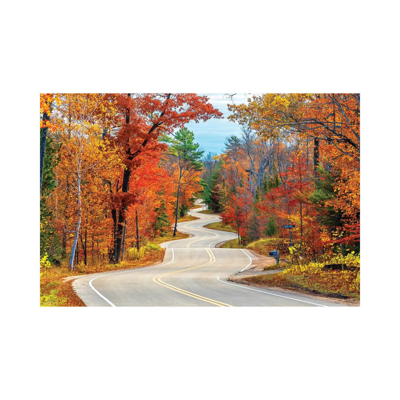 Winding Road by Nejdet Duzen - Print on Canvas, Wrapped Canvas, 66.04 cm H x 45.72 cm W x 1.91 cm D