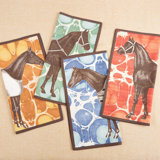 Cotton Blend Animal Print Square Napkin