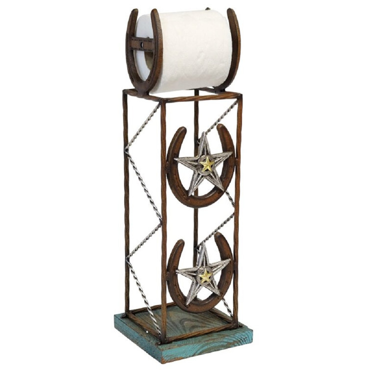 Horseshoe Toilet Paper Stand And Toilet Paper Holder