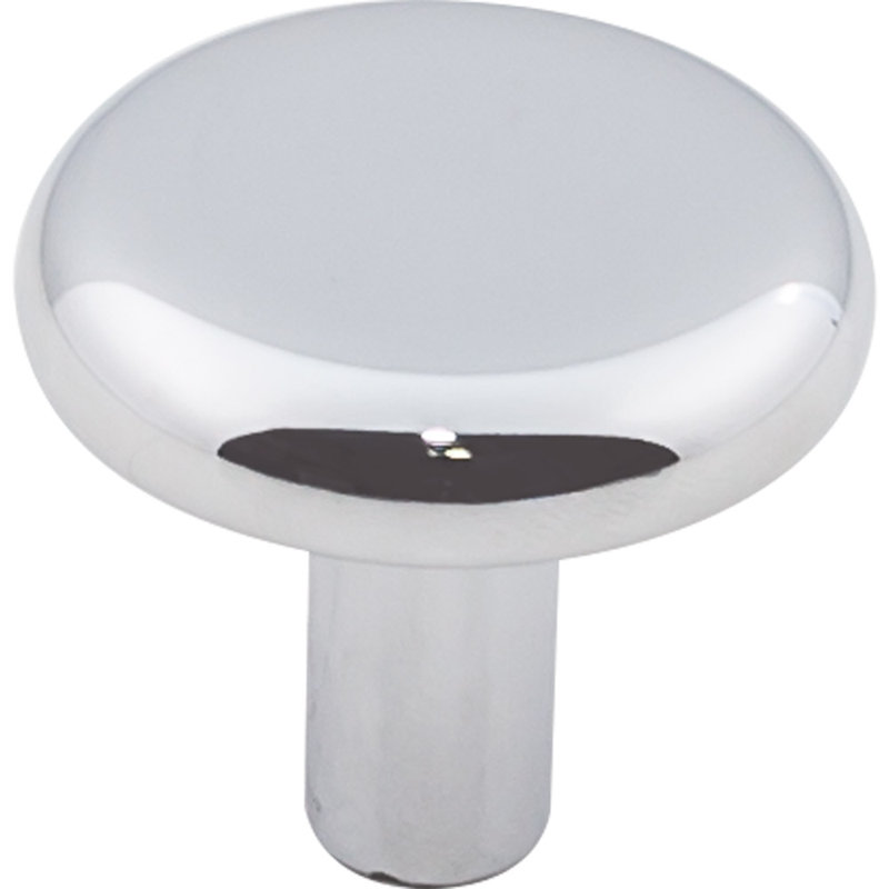 Seaver 1 1/4" Diameter Mushroom Knob, Polished Chrome