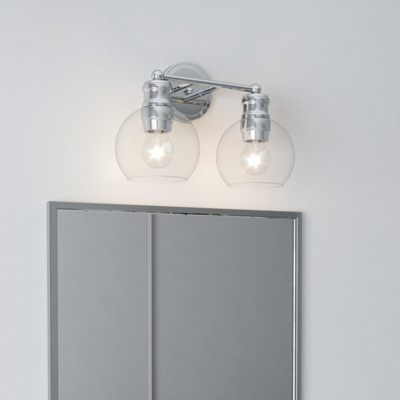 Éclairage de meuble-lavabo à intensité variable Gadre, Chrome, 3