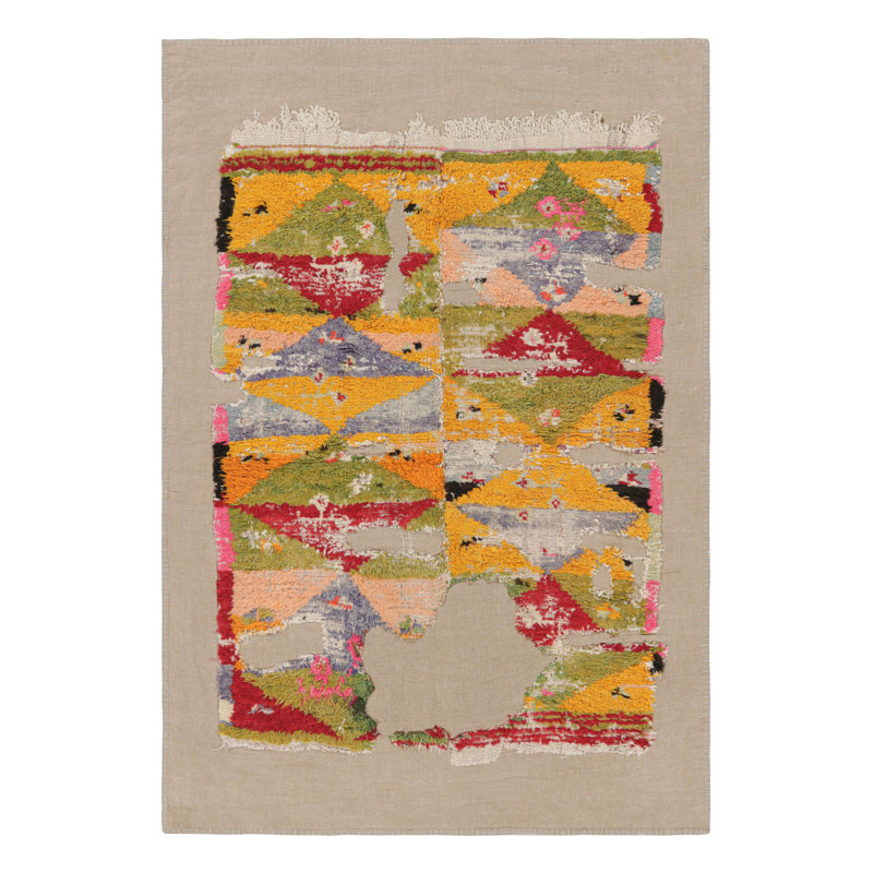 One-of-a-Kind 4'6x7'9 Hand Knotted Area Rug