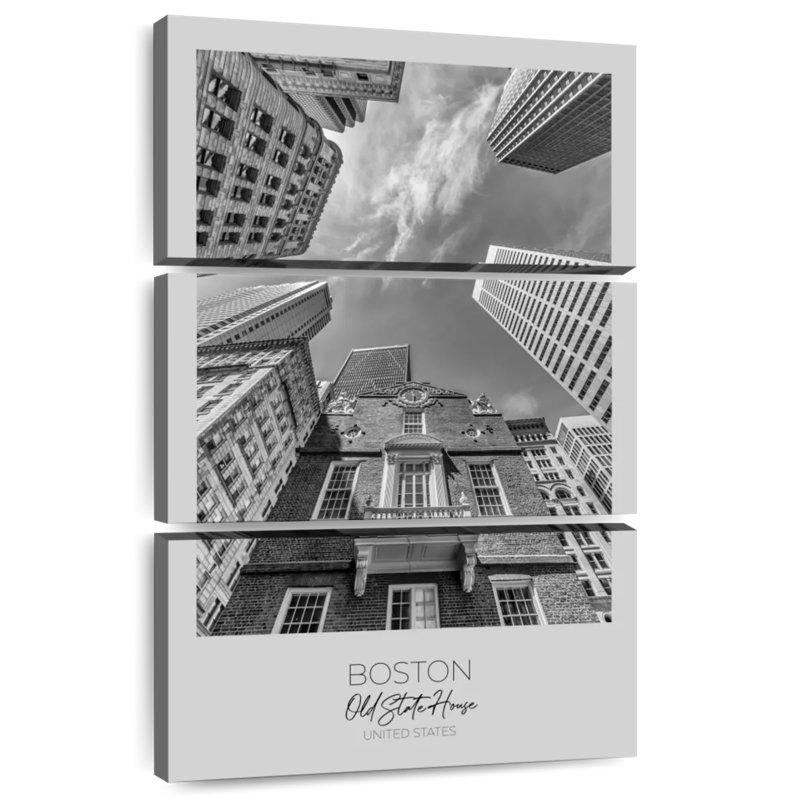 Masam Boston Old State House US, H 32 po x l 20 po