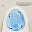 Toilette monobloc allongée 1,45 gallons GPF anti-odeur et silencieuse (siège inclus)-111356394