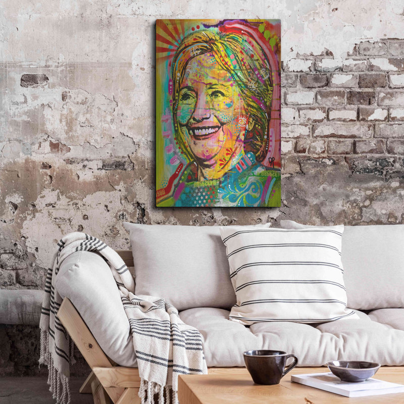 " Hillary " by Dean Russo, 36" H x 24" W
