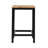 5-Piece Compact Bar Table Set With Table And Stools-1161881243