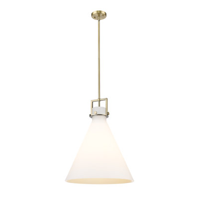 Luminaire suspendu avec tige 30 po Coterie