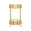 Quatrefoil Bar Cart