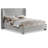 Hridhaan Upholstered Unfinished Wingback Bed-89228082-89228080