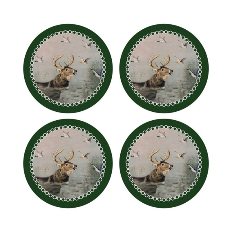 Napperon English, Vert