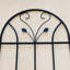 4 Pack Metal Garden Trellis 86.7" X 19.7" Rustproof Trellis For Climbing Plants Outdoor Flower Support Black