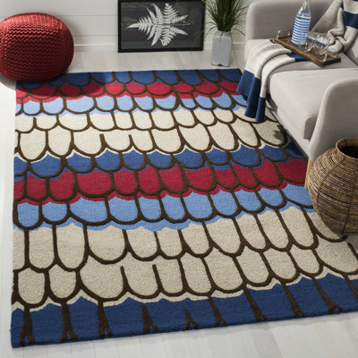 Tapis bleu pour enfants Fairchild
