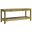 Alzugaray Solid Wood Outdoor Bench-707743951-707743950
