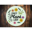 Plaque en aluminium Crazy Plant Lady-58562328