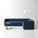 Brandt 3 - Piece Modular Upholstered L-Sectional