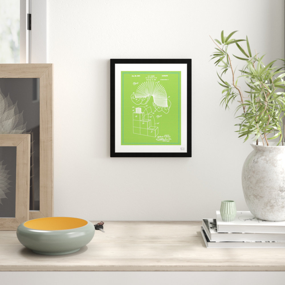 'Slinky 1974' Framed Graphic Art