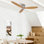 Ventilateur de plafond encastré à 3 pales avec télécommande Hardy