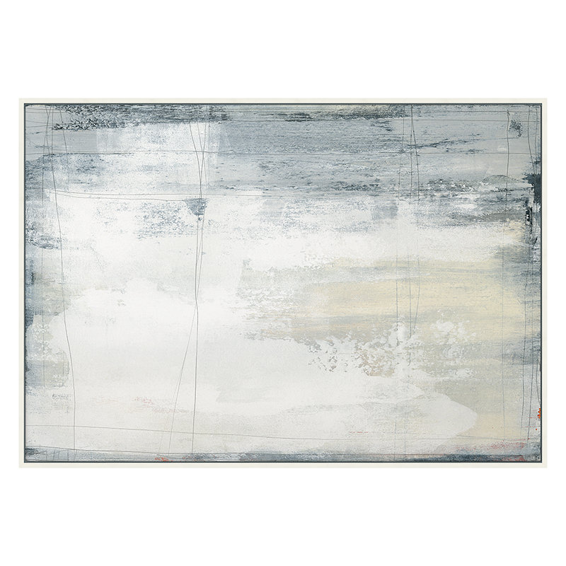 Tonal Mist 2 Print by Maeve Harris, White, 28" H x 40" W x 2.63" D