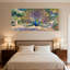 «Birds Peacock Garden», ensemble de 3 impressions sur toile-262788162
