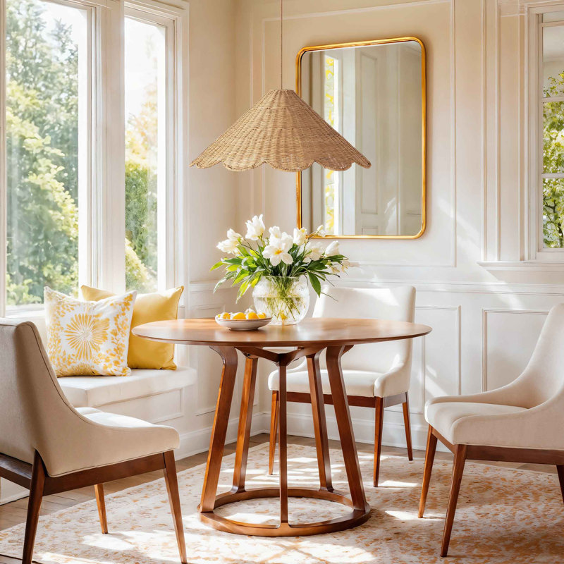 Luminaire suspendu Daisy Cone Rattan