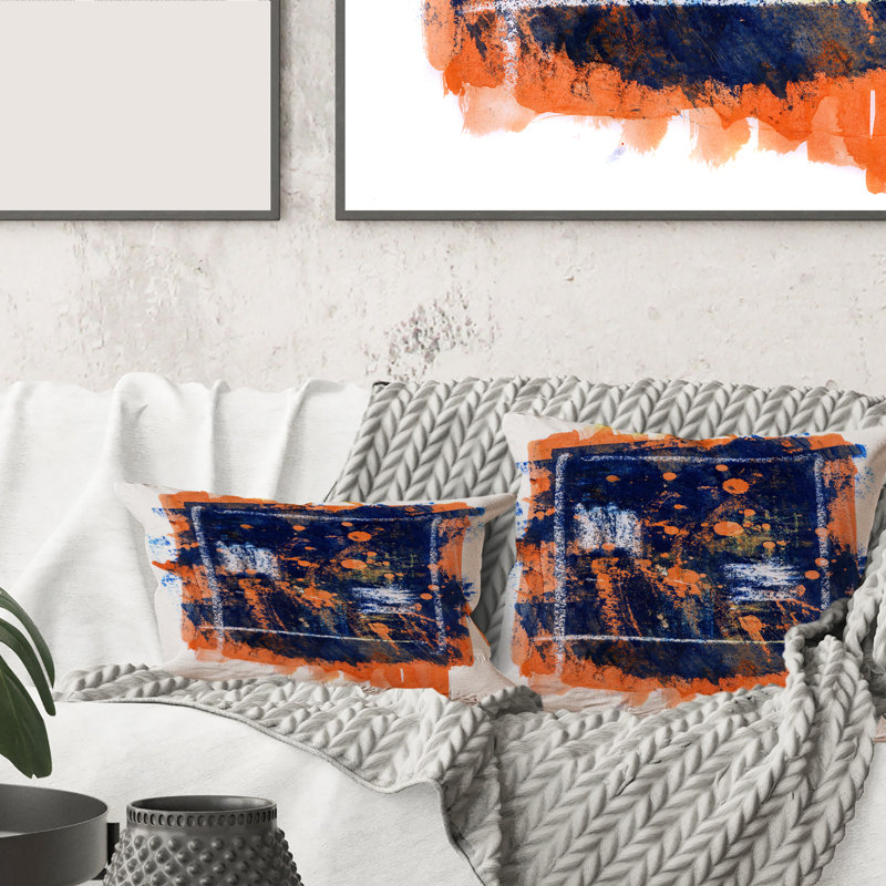 Housse de coussin rectangulaire et insert