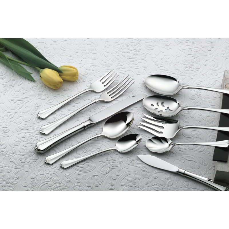 Elegant Stainless Steel Traditional Tablespoon Set