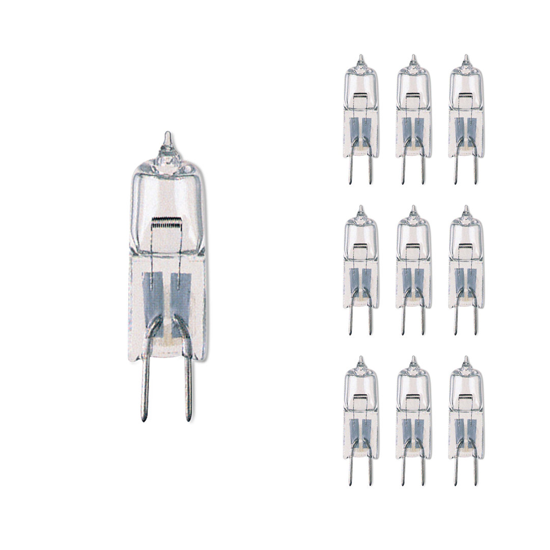 T3 Halogen, Dimmable Light Bulb, (2900K) G4/Bi-pin Base (Set of 10) Bulbrite Industries 