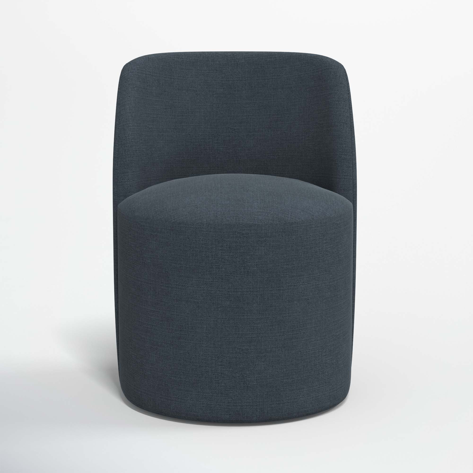 Begonia Dining Chair, Classic Navy Linen