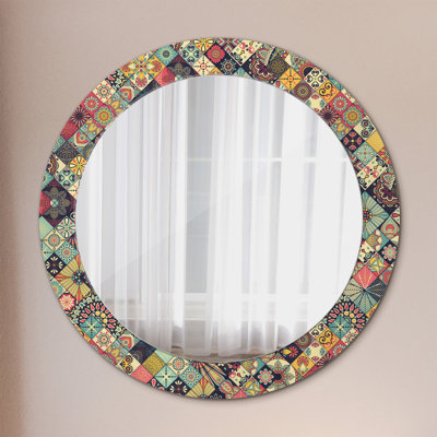 Huldar Glass Flat Wall Mirror