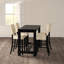 Adler 5-Piece Counter Height Trestle Dining Set