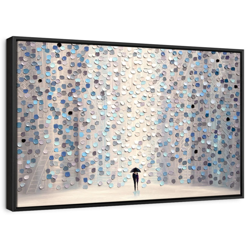 " Stroll Together Canvas Print ", 9" H x 13" W