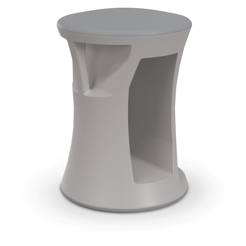 Tabouret de salle de classe 17 po Flipz, Gris