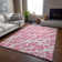 Premium Machine Washable Cerrito AMF501 Pink Rug