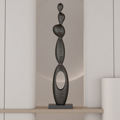 Artistic Abstract Fiberglass Sculpture