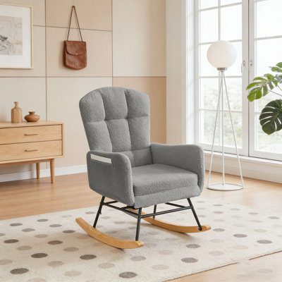 Fauteuil à bascule Teddy