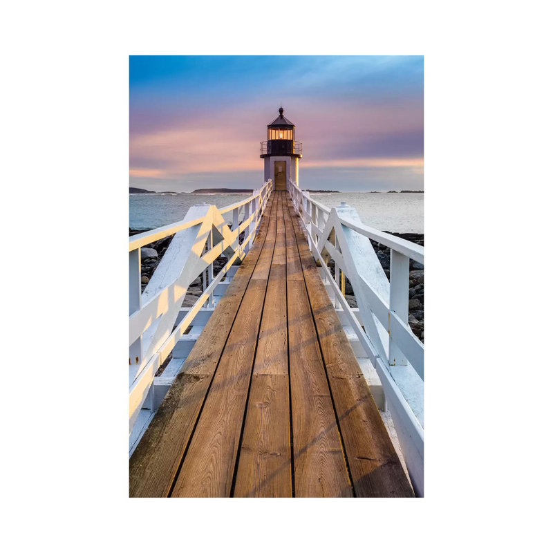 Marshall Point Lighthouse Maine by Susanne Kremer - Wrapped Canvas Gallery-Wrapped Canvas Giclée, 101.60cm H x 101.60cm W