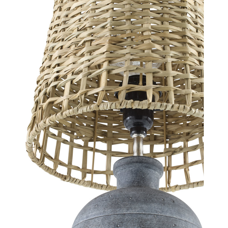 Lampe de table Benne, Gris