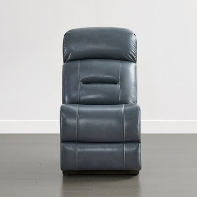 Olathe Genuine Leather Accent Chair