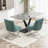 Elian Velvet Upholstered Side Chair-1433675149