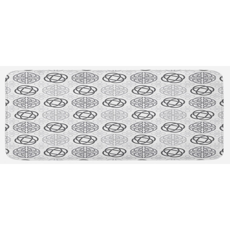 Eclectic Polyester Kitchen Mat
