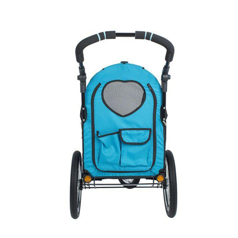 Folding Jogger Stroller, Blue