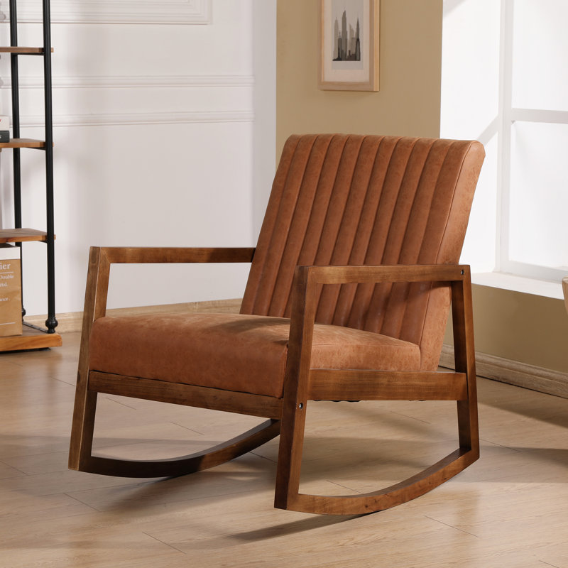 Saiquan Rocking Chair, Brown
