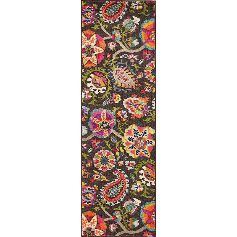 Abstract Indoor Rug, Runner 2'2" x 6'7"
