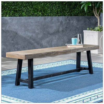 Outdoor Acacia Wood Bench