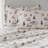 4 PCS Sheet Set Gray Deer Toile-130425561