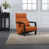 Orange Faux Leather selected